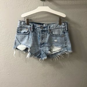 Free People Denim Shorts
